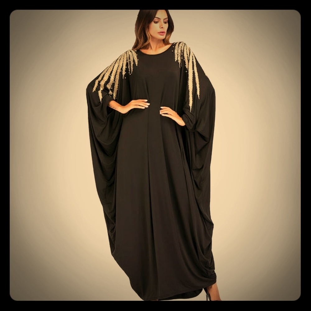 Batwing dress abaya